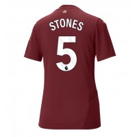 Manchester City John Stones #5 Tredjedrakt Dame 2024-25 Kortermet